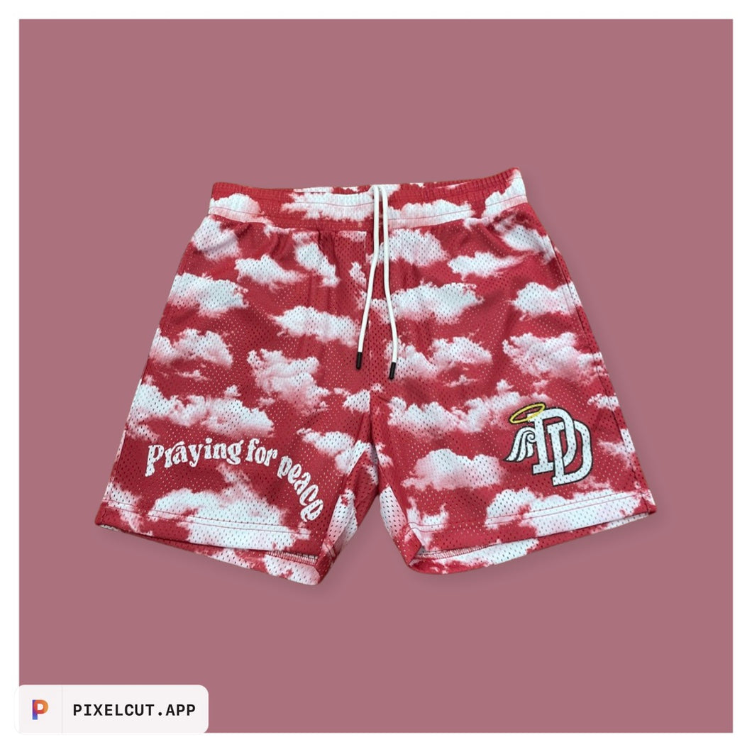 Praying for Peace cloud shorts